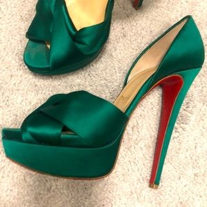Christian Louboutin Emerald Green